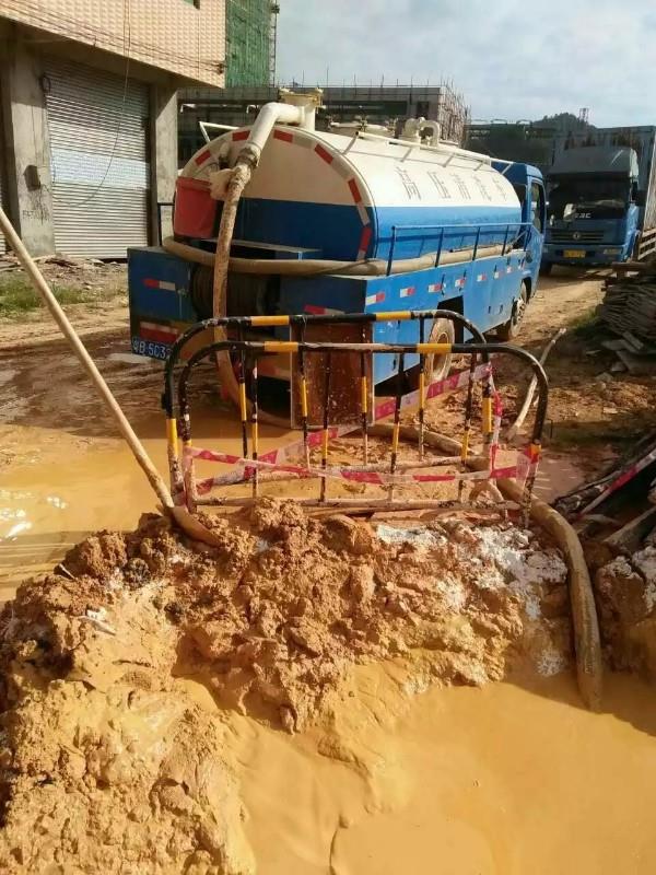 横峰工地淤泥清淤