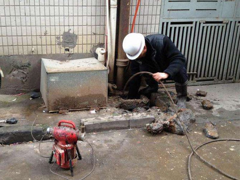 横峰疏通下水道-洗菜池疏通